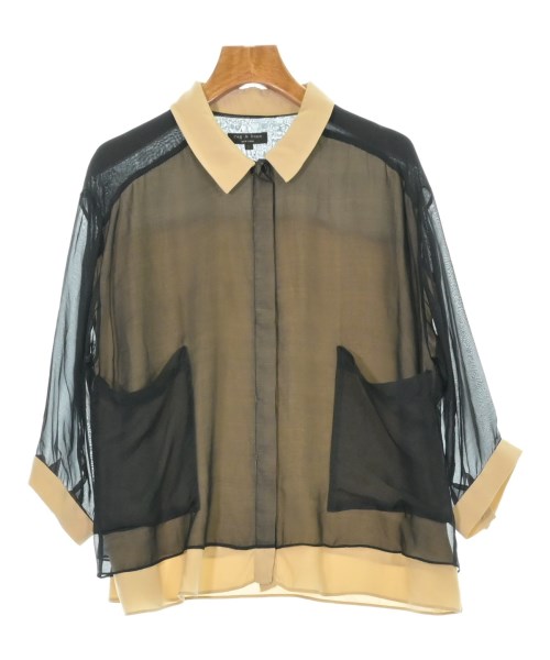 rag & bone(ラグアンドボーン)ブラウス 黒 サイズ:2(M位)/2200672071201