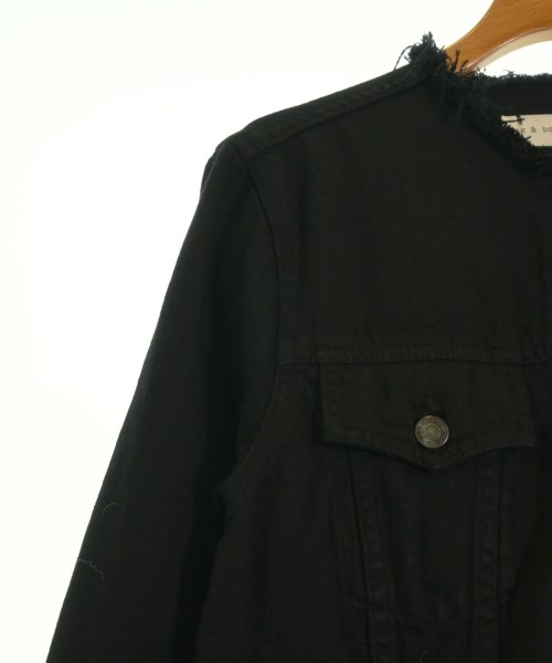 rag&bone/JEAN（ラグアンドボーンジーン）デニムジャケット 黒 サイズ:XS レディース/2200730192015