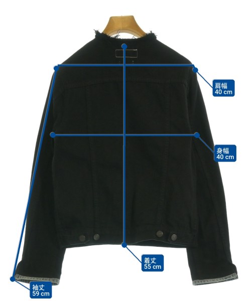 rag&bone/JEAN（ラグアンドボーンジーン）デニムジャケット 黒 サイズ:XS レディース/2200730192015