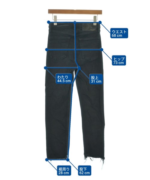 rag & bone（ラグアンドボーン）デニムパンツ 黒 サイズ:26(M位) レディース/2200716971245