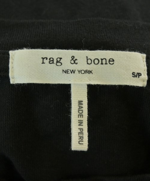 rag & bone（ラグアンドボーン）Tシャツ・カットソー 黒 サイズ:S レディース/2200722767030