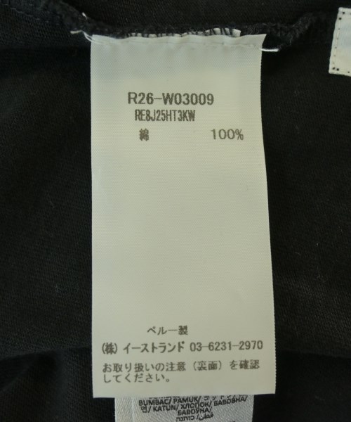 rag & bone（ラグアンドボーン）Tシャツ・カットソー 黒 サイズ:S レディース/2200722767030