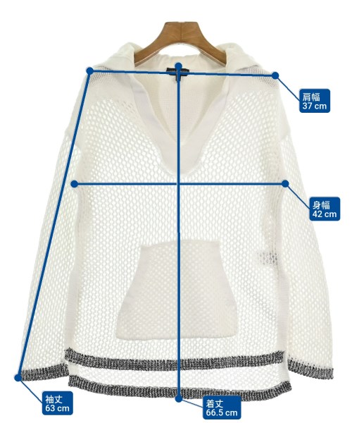 rag & bone（ラグアンドボーン）ニット・セーター 白 サイズ:XXS レディース/2200683943023