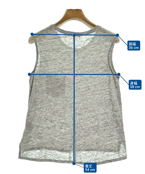 rag&bone/JEAN（ラグアンドボーンジーン）タンクトップ グレー サイズ:XS レディース/2200683943047