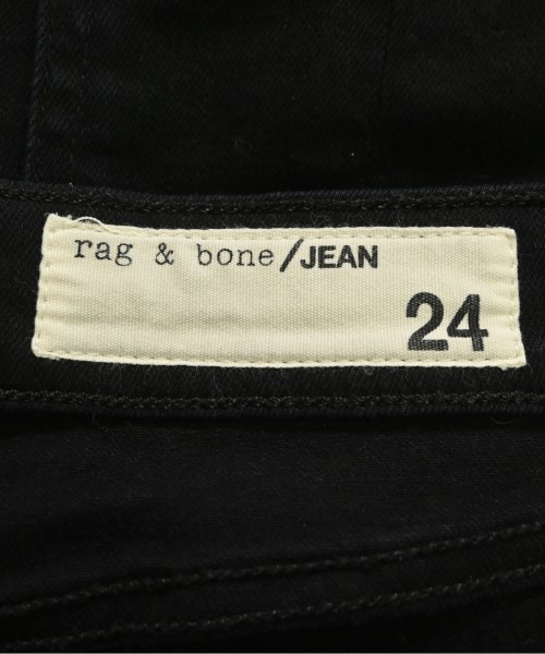 rag&bone/JEAN（ラグアンドボーンジーン）デニムパンツ 黒 サイズ:24(S位) レディース/2200681610057