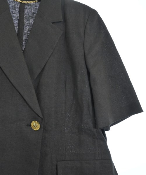 JOURNAL STANDARD L'ESSAGE（ジャーナルスタンダードレサージュ）カジュアルジャケット 黒 サイズ:-(XL位) レディース/2200630946022