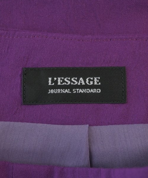 JOURNAL STANDARD L'ESSAGE（ジャーナルスタンダードレサージュ）ロング・マキシ丈スカート 紫 サイズ:38(M位) レディース/2200622041421