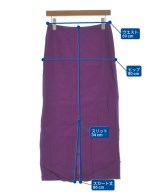 JOURNAL STANDARD L'ESSAGE（ジャーナルスタンダードレサージュ）ロング・マキシ丈スカート 紫 サイズ:38(M位) レディース/2200622041421