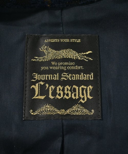 JOURNAL STANDARD L'ESSAGE（ジャーナルスタンダードレサージュ）カジュアルジャケット 紺 サイズ:-(XL位) レディース/2200635097033