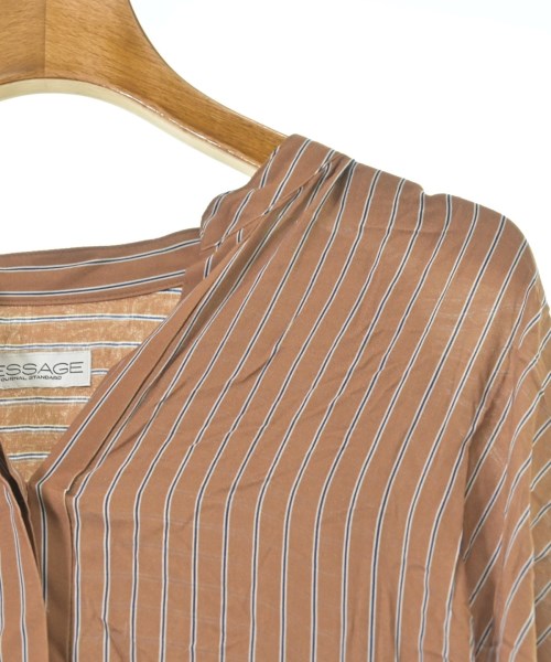 JOURNAL STANDARD L'ESSAGE（ジャーナルスタンダードレサージュ）ワンピース 茶 サイズ:F レディース/2200635155023