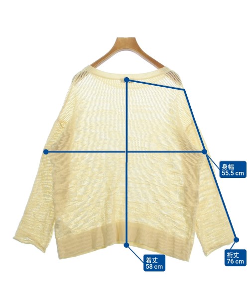 JOURNAL STANDARD L'ESSAGE（ジャーナルスタンダードレサージュ）ニット・セーター 白 サイズ:F レディース/2200635155047