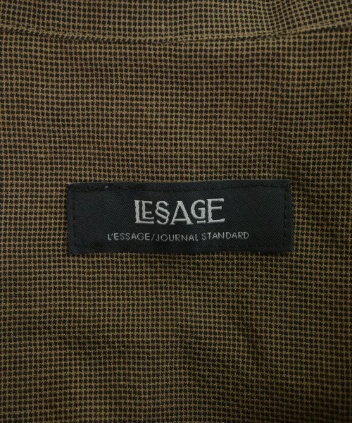 JOURNAL STANDARD L'ESSAGE（ジャーナルスタンダードレサージュ）カジュアルシャツ 茶 サイズ:F レディース/2200635155092