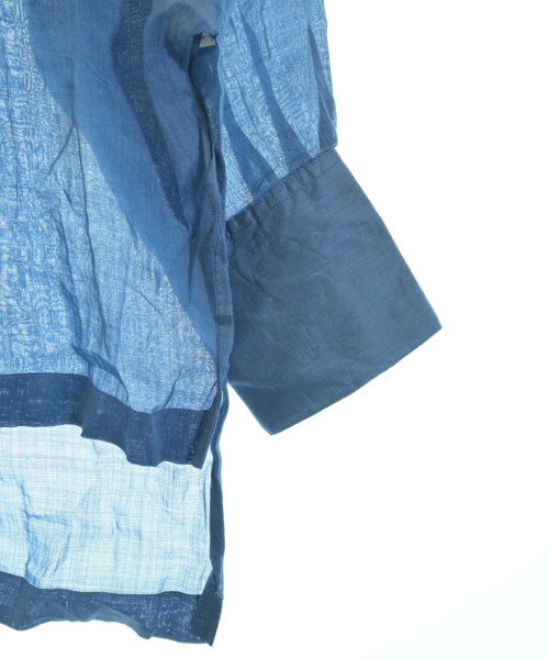 JOURNAL STANDARD L'ESSAGE（ジャーナルスタンダードレサージュ）カジュアルシャツ 青 サイズ:F レディース/2200621079036