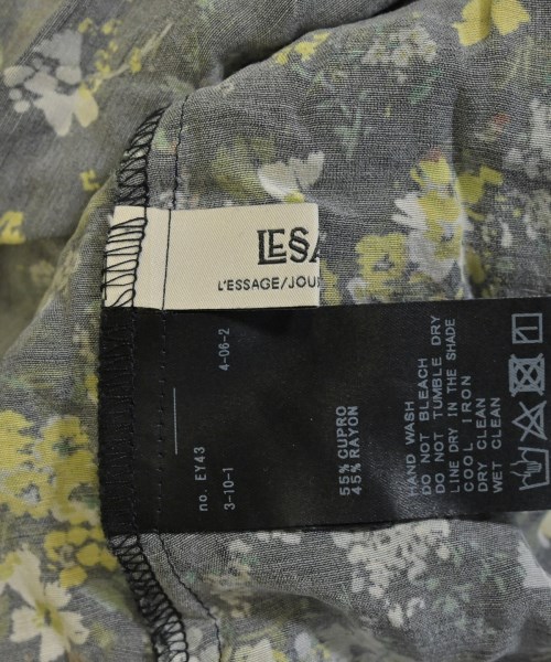 JOURNAL STANDARD L'ESSAGE（ジャーナルスタンダードレサージュ）ブラウス 黒 サイズ:F レディース/2200622675152