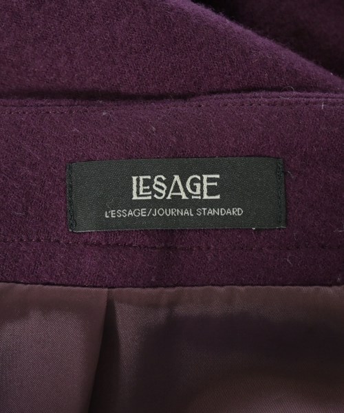 JOURNAL STANDARD L'ESSAGE（ジャーナルスタンダードレサージュ）ロング・マキシ丈スカート 紫 サイズ:36(S位) レディース/2200637737074