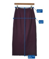 JOURNAL STANDARD L'ESSAGE（ジャーナルスタンダードレサージュ）ロング・マキシ丈スカート 紫 サイズ:36(S位) レディース/2200637737074
