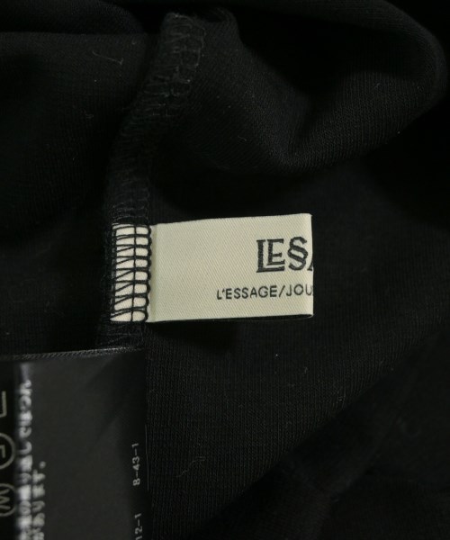 JOURNAL STANDARD L'ESSAGE（ジャーナルスタンダードレサージュ）Tシャツ・カットソー 黒 サイズ:F レディース/2200623658239