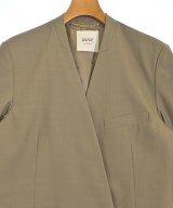 JOURNAL STANDARD L'ESSAGE（ジャーナルスタンダードレサージュ）ノーカラージャケット 茶 サイズ:F レディース/2200621259056