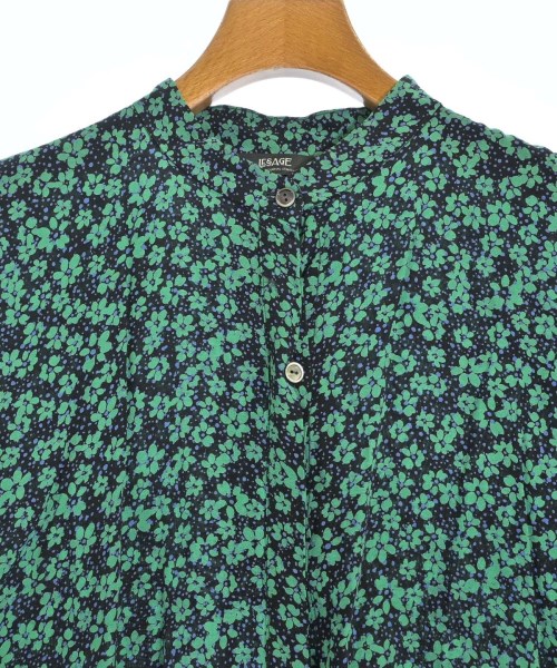 JOURNAL STANDARD L'ESSAGE（ジャーナルスタンダードレサージュ）ブラウス 緑 サイズ:F レディース/2200624040026