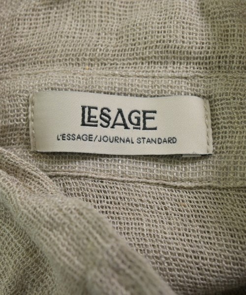 JOURNAL STANDARD L'ESSAGE（ジャーナルスタンダードレサージュ）カジュアルシャツ ベージュ サイズ:F レディース/2200640479015
