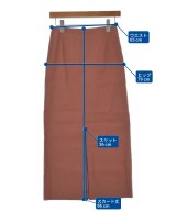 JOURNAL STANDARD L'ESSAGE（ジャーナルスタンダードレサージュ）ロング・マキシ丈スカート 赤 サイズ:36(S位) レディース/2200628502049