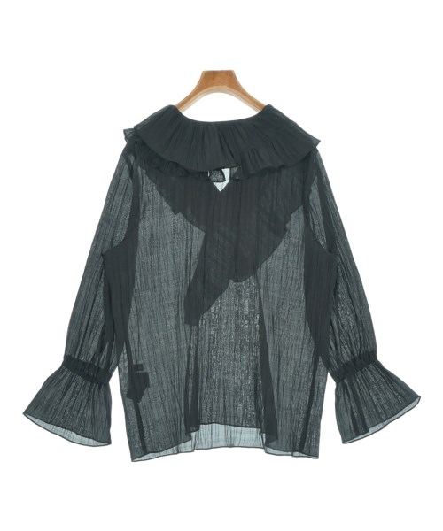 JOURNAL STANDARD L'ESSAGE（ジャーナルスタンダードレサージュ）カジュアルシャツ 黒 サイズ:F レディース/2200641300042