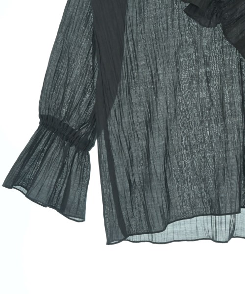 JOURNAL STANDARD L'ESSAGE（ジャーナルスタンダードレサージュ）カジュアルシャツ 黒 サイズ:F レディース/2200641300042