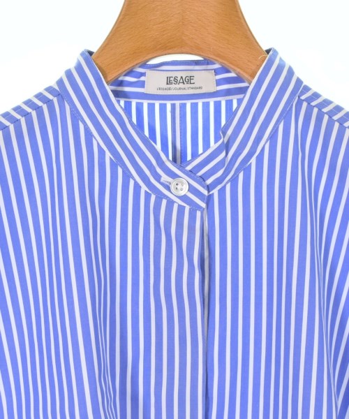 JOURNAL STANDARD L'ESSAGE（ジャーナルスタンダードレサージュ）ブラウス 青 サイズ:F レディース/2200633653095