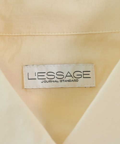 JOURNAL STANDARD L'ESSAGE（ジャーナルスタンダードレサージュ）カジュアルシャツ 白 サイズ:F レディース/2200633093051