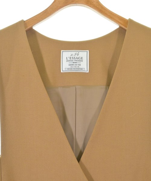 JOURNAL STANDARD L'ESSAGE（ジャーナルスタンダードレサージュ）ワンピース ベージュ サイズ:-(M位) レディース/2200644338035