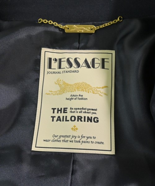 JOURNAL STANDARD L'ESSAGE（ジャーナルスタンダードレサージュ）ジャケット 紺 サイズ:-(L位) レディース/2200621942095