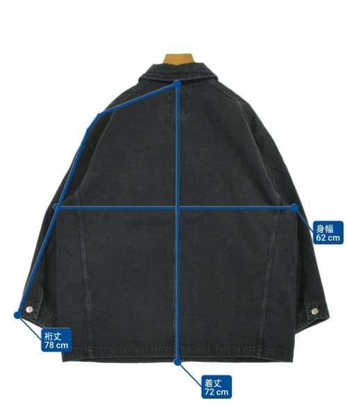 JOURNAL STANDARD L'ESSAGE（ジャーナルスタンダードレサージュ）カバーオール 黒 サイズ:F レディース/2200615410012