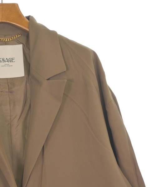 JOURNAL STANDARD L'ESSAGE（ジャーナルスタンダードレサージュ）トレンチコート 茶 サイズ:F レディース/2200611046017