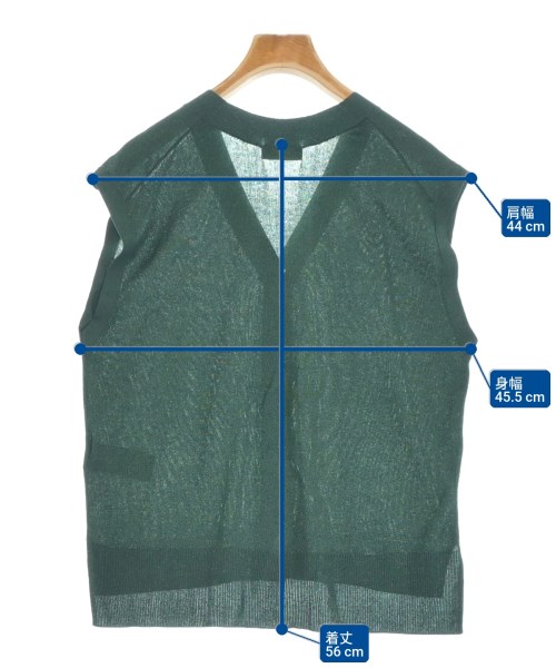 JOURNAL STANDARD L'ESSAGE（ジャーナルスタンダードレサージュ）カーディガン 緑 サイズ:-(XL位) レディース/2200625543021