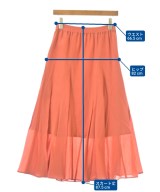 JOURNAL STANDARD L'ESSAGE（ジャーナルスタンダードレサージュ）ロング・マキシ丈スカート オレンジ サイズ:F レディース/2200616382028