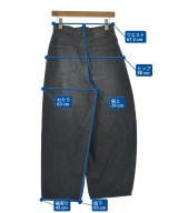 JOURNAL STANDARD L'ESSAGE（ジャーナルスタンダードレサージュ）デニムパンツ 黒 サイズ:36(S位) レディース/2200627409028