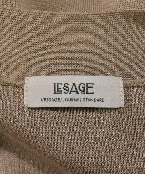 JOURNAL STANDARD L'ESSAGE（ジャーナルスタンダードレサージュ）カーディガン ベージュ サイズ:F レディース/2200618412082