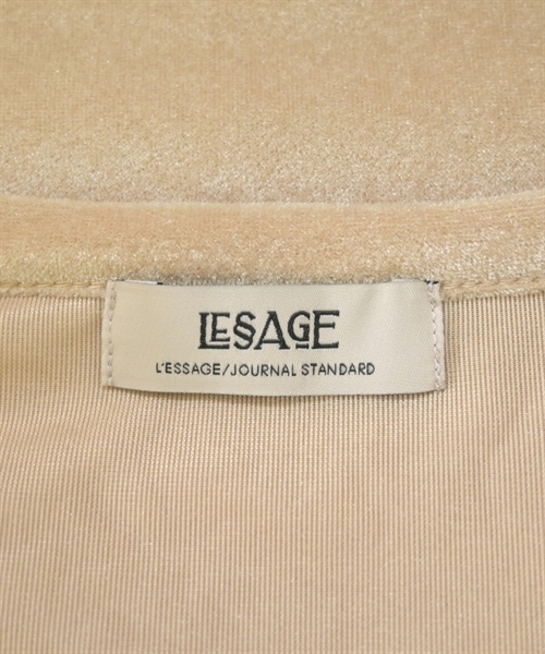 JOURNAL STANDARD L'ESSAGE（ジャーナルスタンダードレサージュ）Tシャツ・カットソー ベージュ サイズ:F レディース/2200628311016