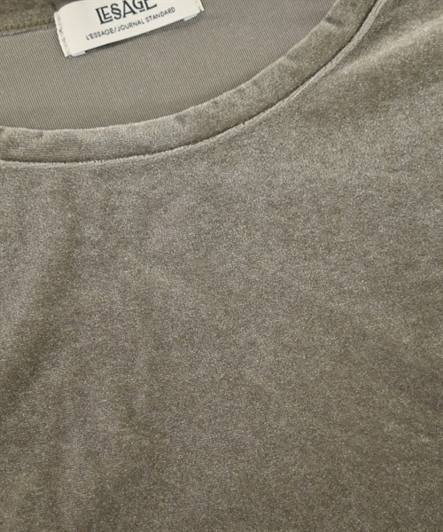JOURNAL STANDARD L'ESSAGE（ジャーナルスタンダードレサージュ）Tシャツ・カットソー グレー サイズ:F レディース/2200628311023