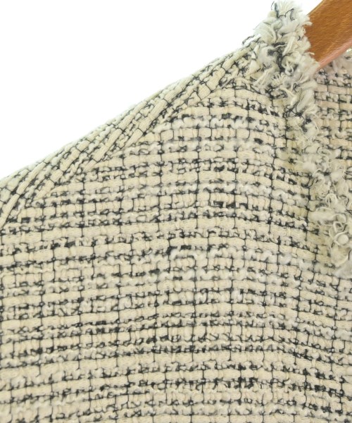 JOURNAL STANDARD L'ESSAGE（ジャーナルスタンダードレサージュ）ノーカラージャケット 白 サイズ:F レディース/2200616602010