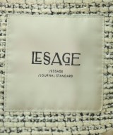 JOURNAL STANDARD L'ESSAGE（ジャーナルスタンダードレサージュ）ノーカラージャケット 白 サイズ:F レディース/2200616602010