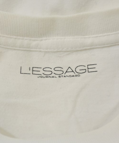 JOURNAL STANDARD L'ESSAGE（ジャーナルスタンダードレサージュ）Tシャツ・カットソー 白 サイズ:F レディース/2200628921048