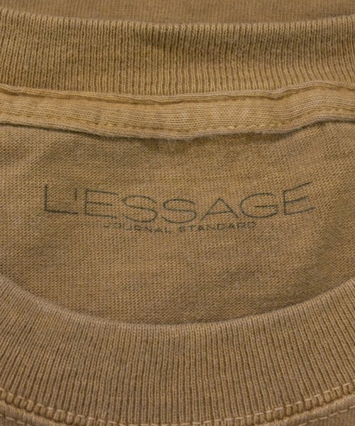 JOURNAL STANDARD L'ESSAGE（ジャーナルスタンダードレサージュ）Tシャツ・カットソー 茶 サイズ:F レディース/2200619992040