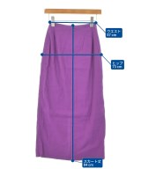 JOURNAL STANDARD L'ESSAGE（ジャーナルスタンダードレサージュ）ロング・マキシ丈スカート 紫 サイズ:36(S位) レディース/2200632609048