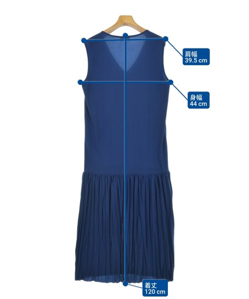 JOURNAL STANDARD L'ESSAGE（ジャーナルスタンダードレサージュ）ワンピース 青 サイズ:F レディース/2200619902087