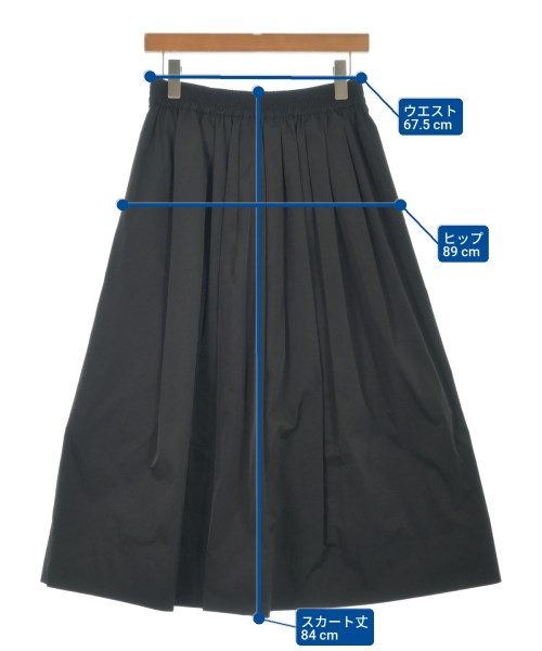 JOURNAL STANDARD L'ESSAGE（ジャーナルスタンダードレサージュ）ロング・マキシ丈スカート 黒 サイズ:F レディース/2200633670023