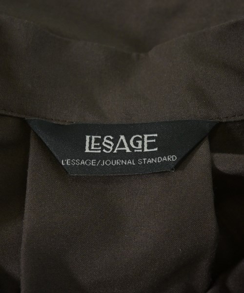 JOURNAL STANDARD L'ESSAGE（ジャーナルスタンダードレサージュ）ブラウス 茶 サイズ:F レディース/2200605712096