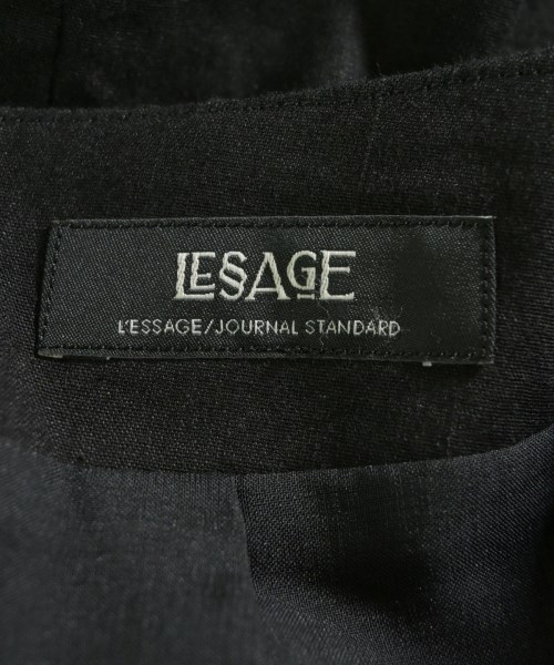 JOURNAL STANDARD L'ESSAGE（ジャーナルスタンダードレサージュ）ロング・マキシ丈スカート 黒 サイズ:36(S位) レディース/2200610777042