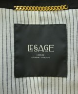 JOURNAL STANDARD L'ESSAGE（ジャーナルスタンダードレサージュ）ノーカラージャケット 黒 サイズ:2(M位) レディース/2200607671025
