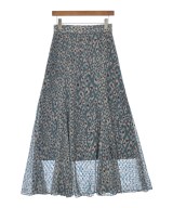 JOURNAL STANDARD L'ESSAGE（ジャーナルスタンダードレサージュ）ロング・マキシ丈スカート 青 サイズ:F レディース/2200608976082